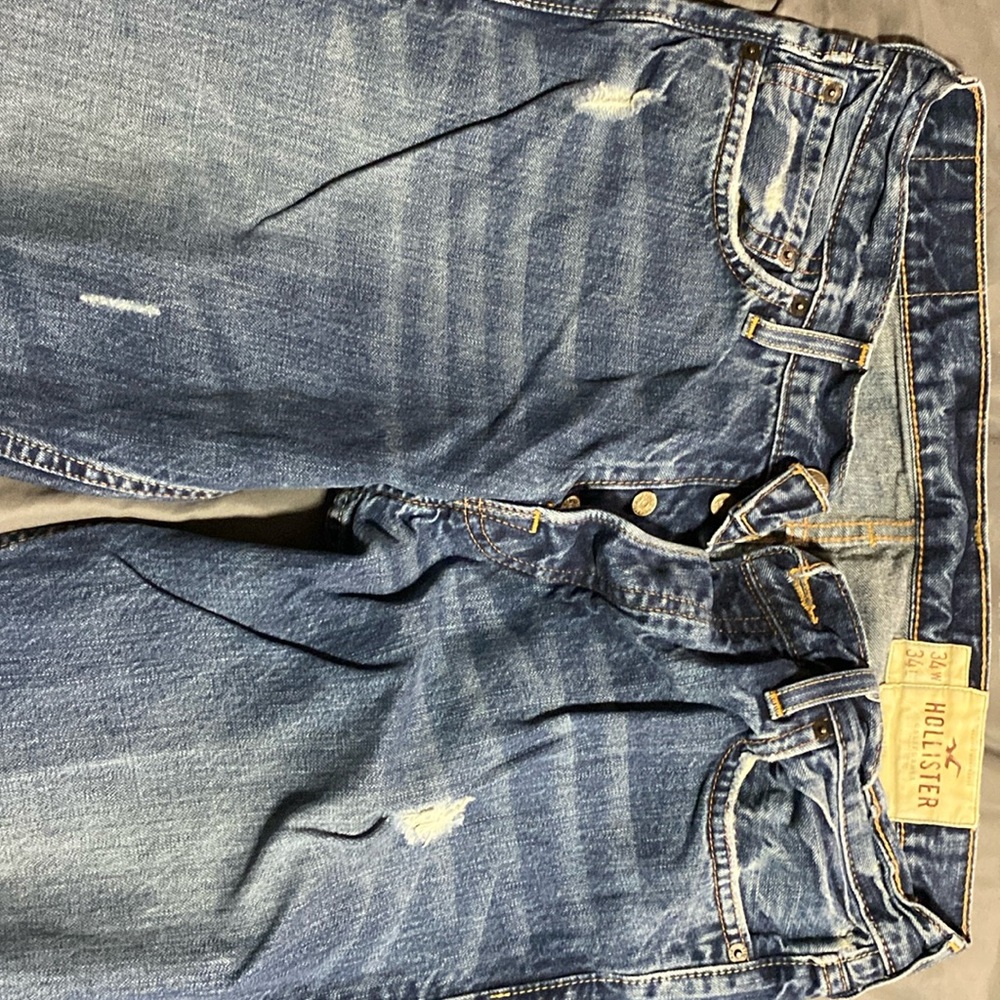 Hollister bootcut 34/34 blue jeans